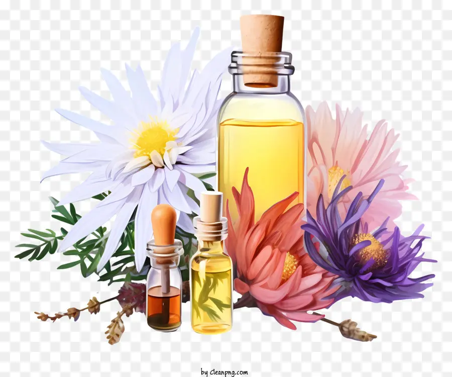 Реалистичная терапия цветочных эссенций，Эфирное масло PNG