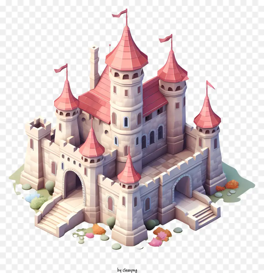 Принцесса Замок，замок PNG