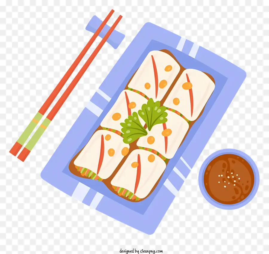 Корейская еда，пищевая тарелка PNG