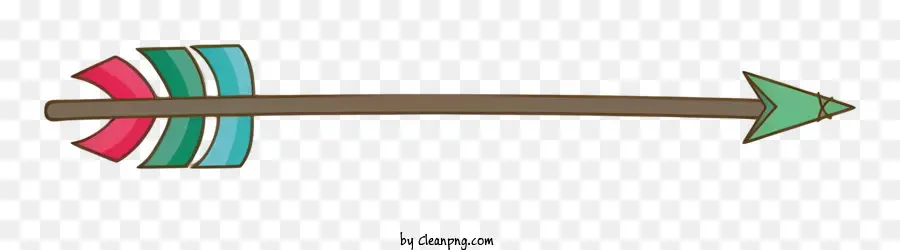 Стрелка，деревянная стрела PNG
