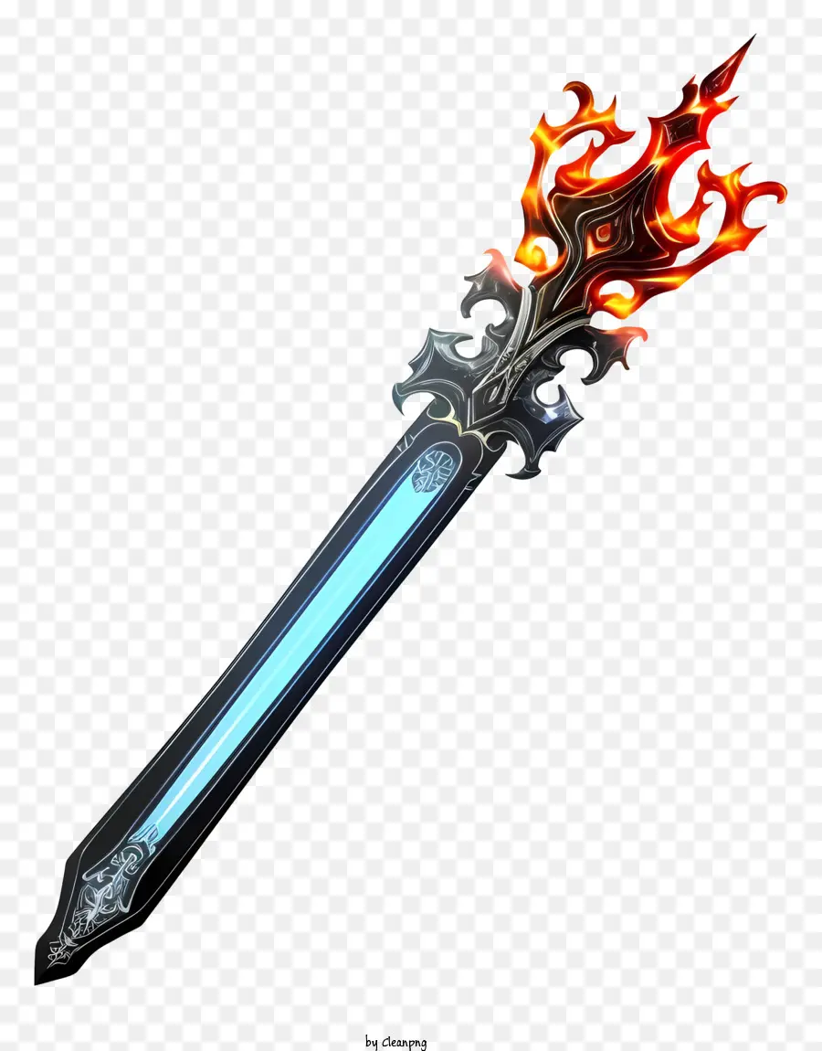 Реалистичный алмазный меч，Sword PNG