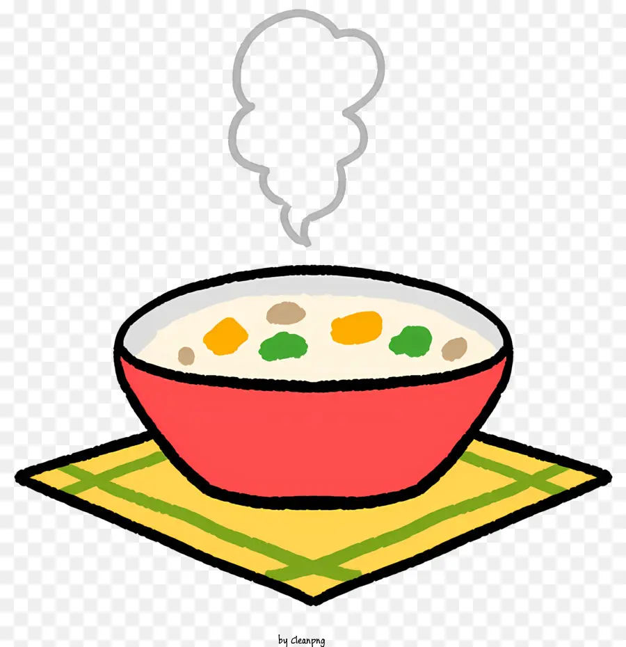 Суп，миска супа PNG