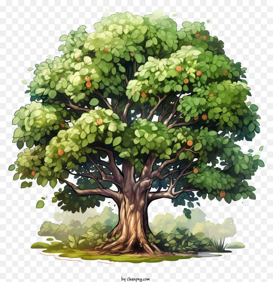Фруктовое дерево，яблоня PNG