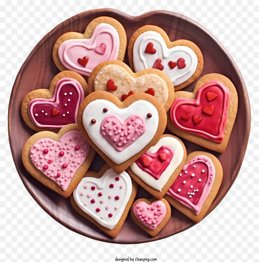 Нарисовать печенье Валентина，Сердце в форме печенья PNG