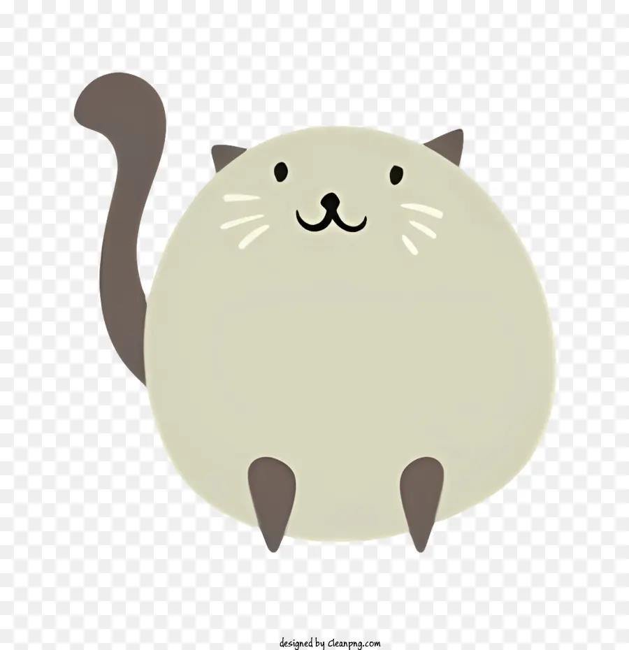 черная кошка，кот PNG