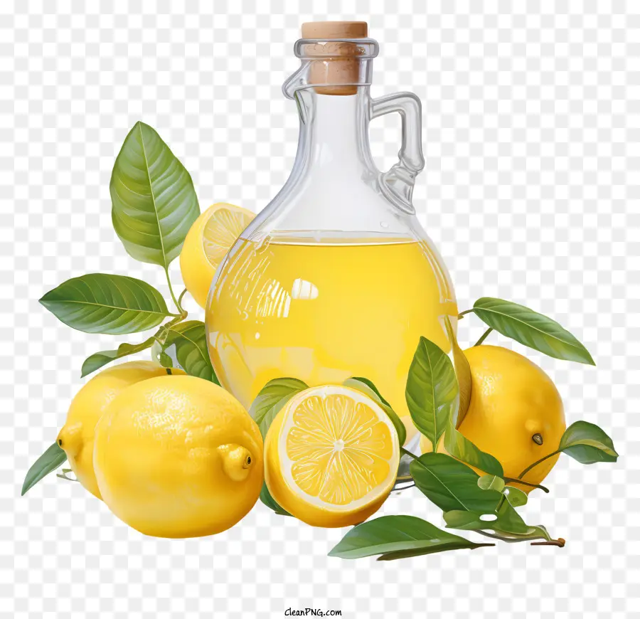 масло лимона，Лимонный сок PNG