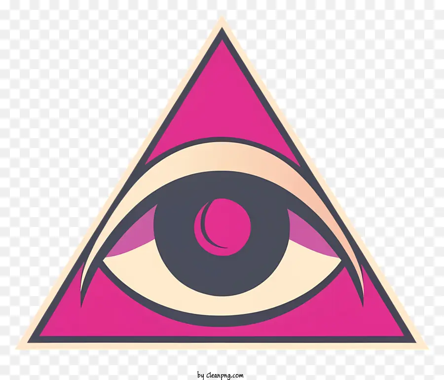 мультфильм，Розовый треугольник PNG
