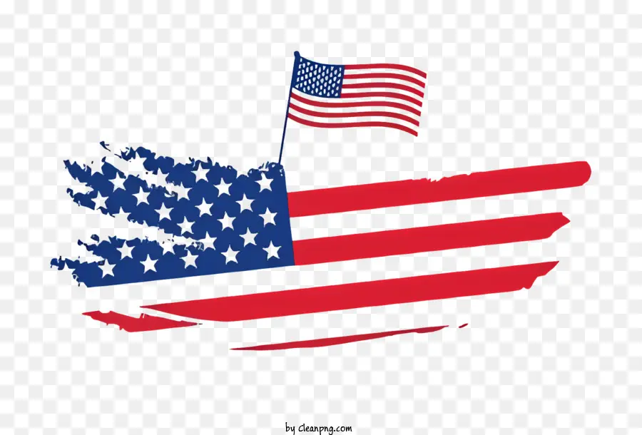 американский флаг，Соединенные Штаты Америки PNG