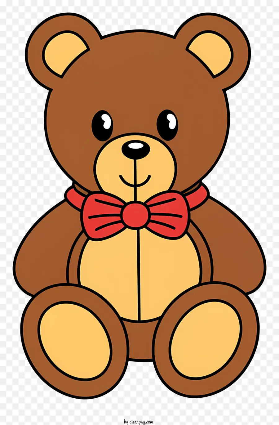 мультфильм，коричневый плюшевый медведь PNG