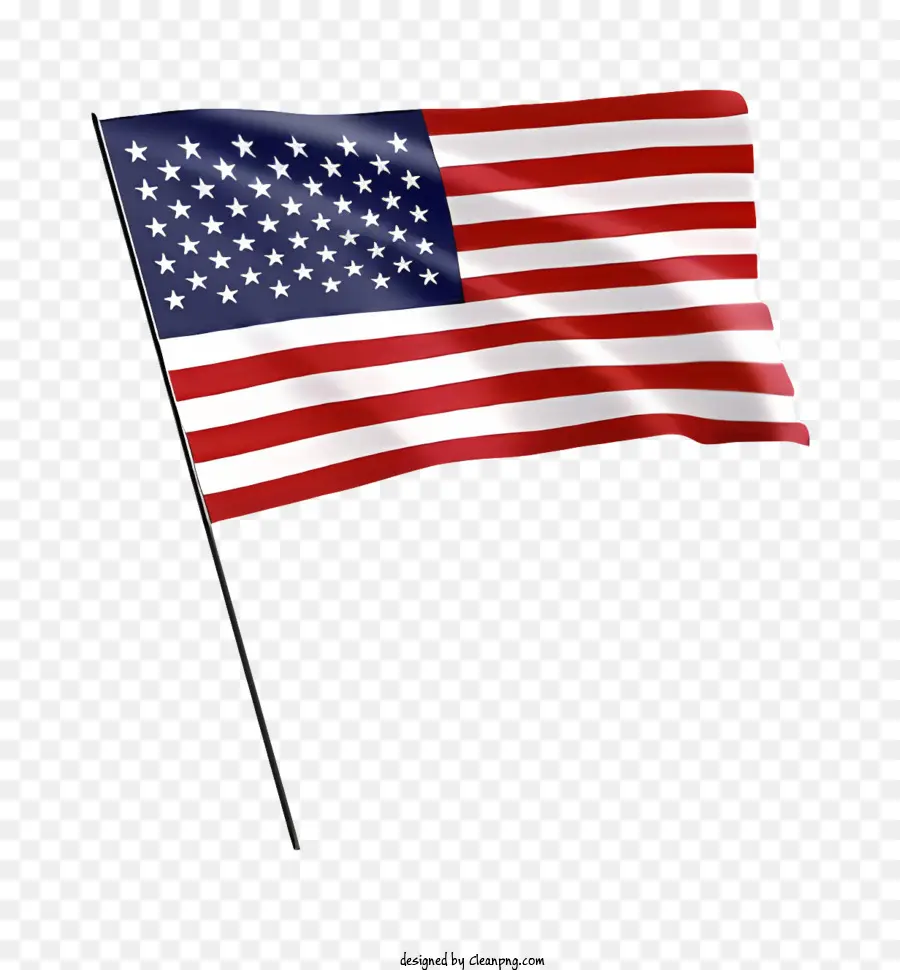 американский флаг，тканевый флаг PNG