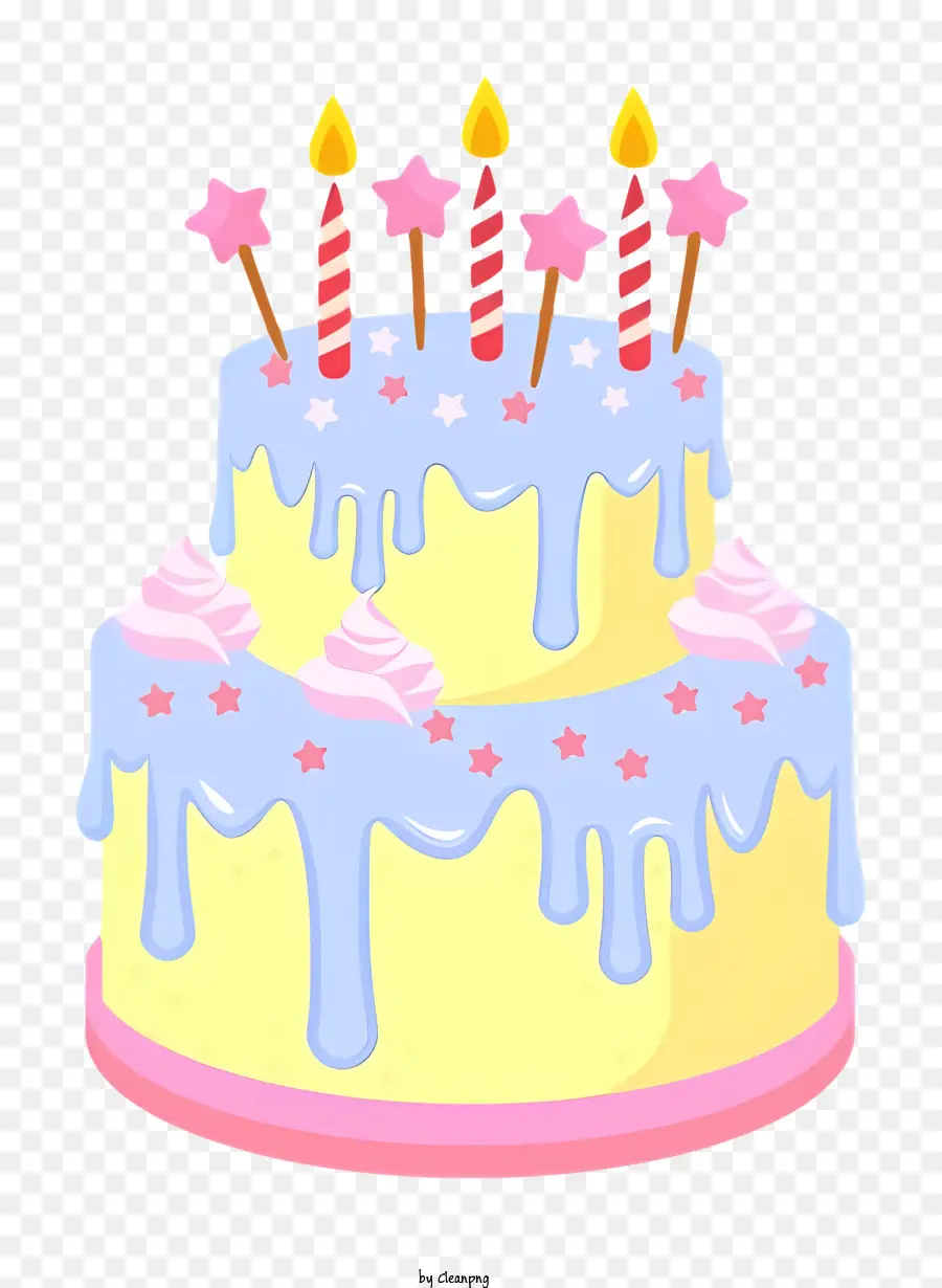 День рождения Торт，Мультфильм торт на день рождения PNG