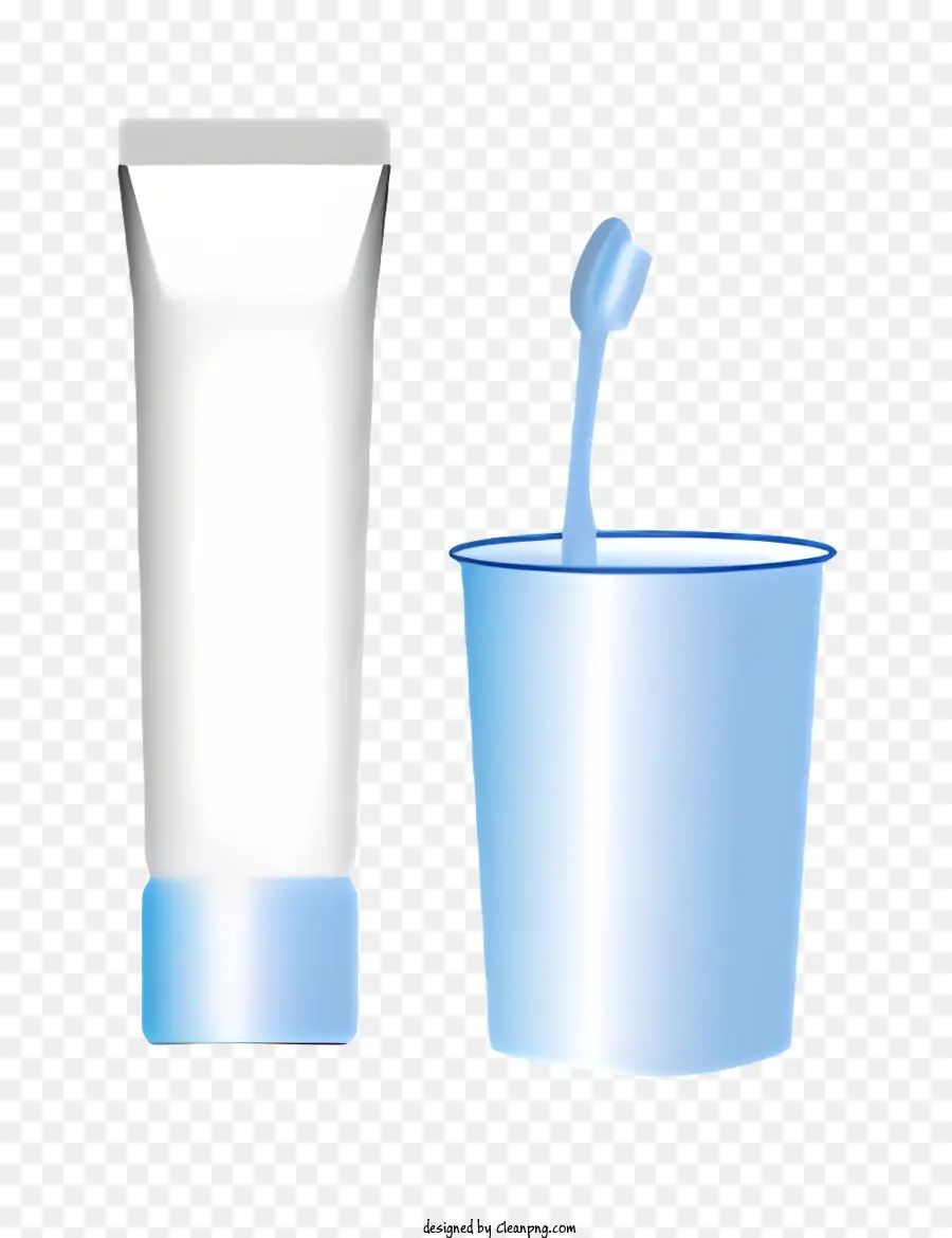 зубная паста，Стакан воды PNG