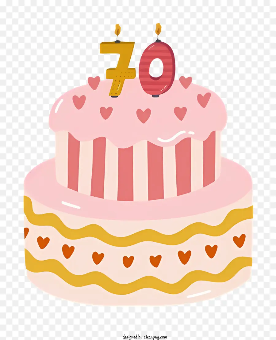 День рождения Торт，розовый торт PNG