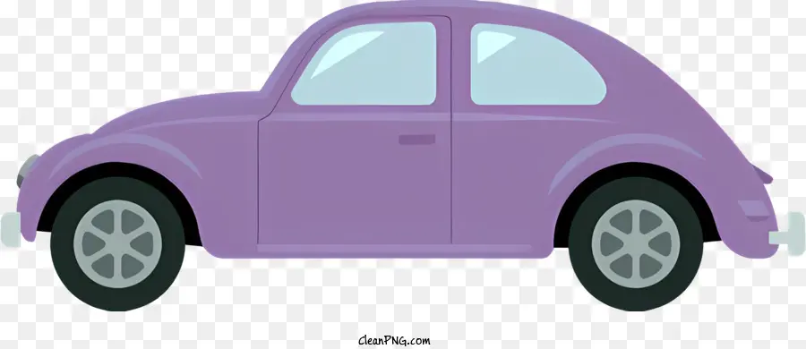 фиолетовый автомобиль，большая передняя машина PNG