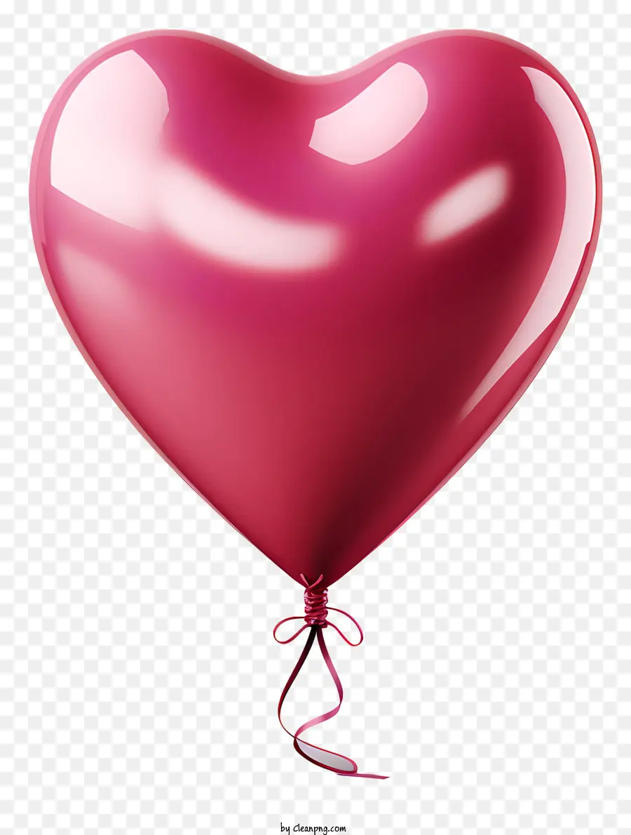 сердце，Сердце в форме воздушного шара PNG
