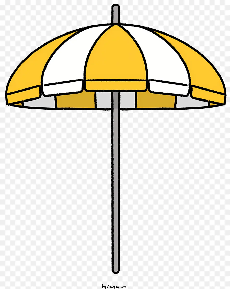 зонтик с черной ручкой，открытый зонтик PNG