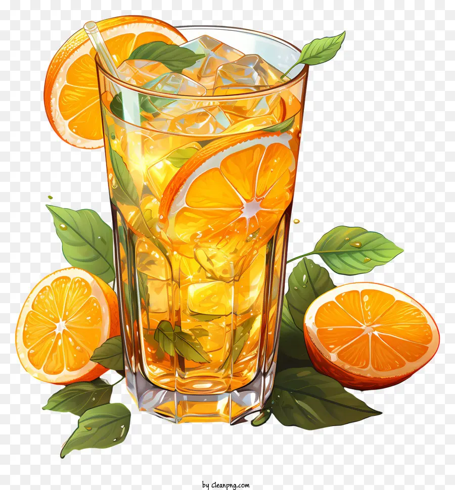 Коктейль，апельсиновый сок PNG
