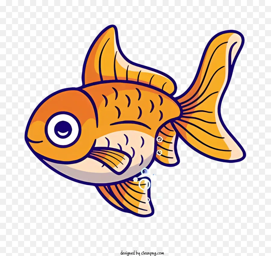 Золотая рыбка，Плавание PNG