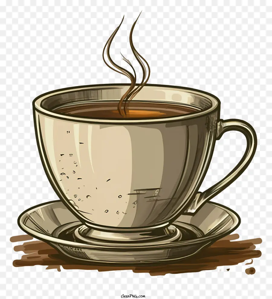 мультфильм，Cup Of Tea PNG