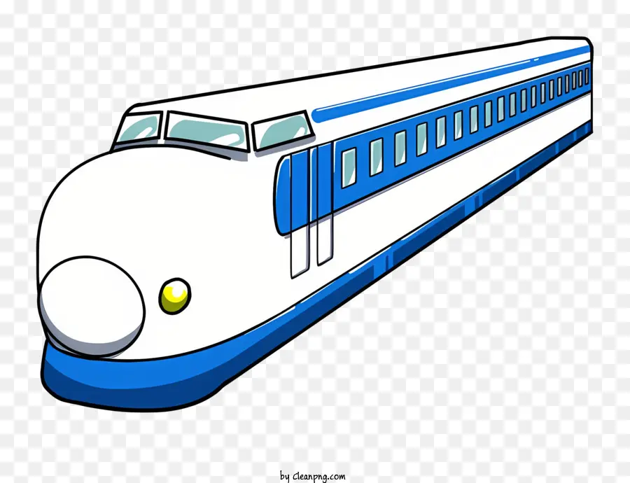 Синий Поезд，Белый поезд PNG