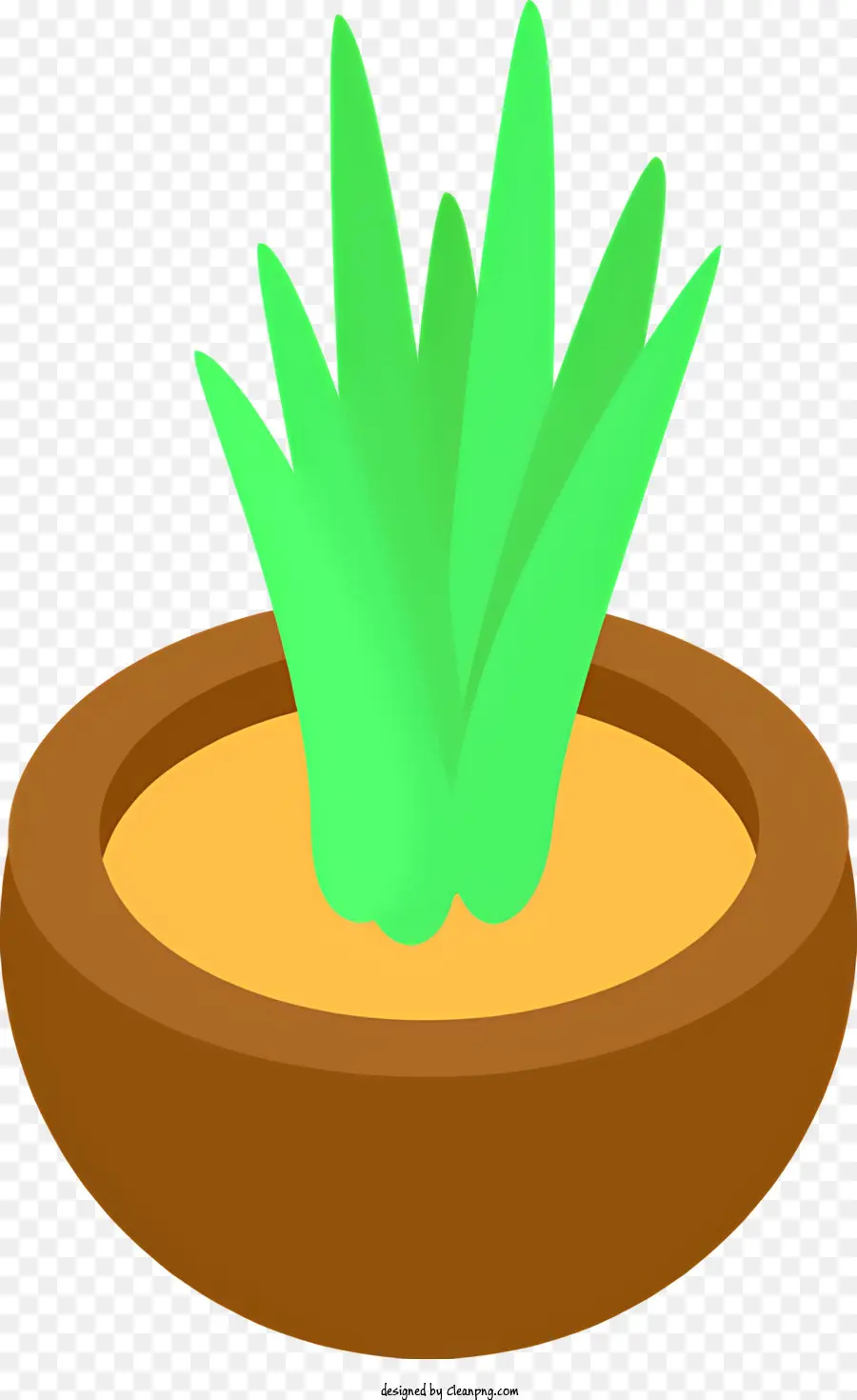 мультфильм，растение в горшке PNG