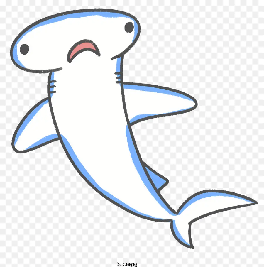 мультфильм，мультфильм акула PNG