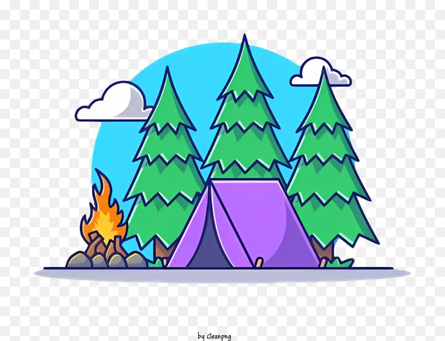 мультфильм，Camping PNG