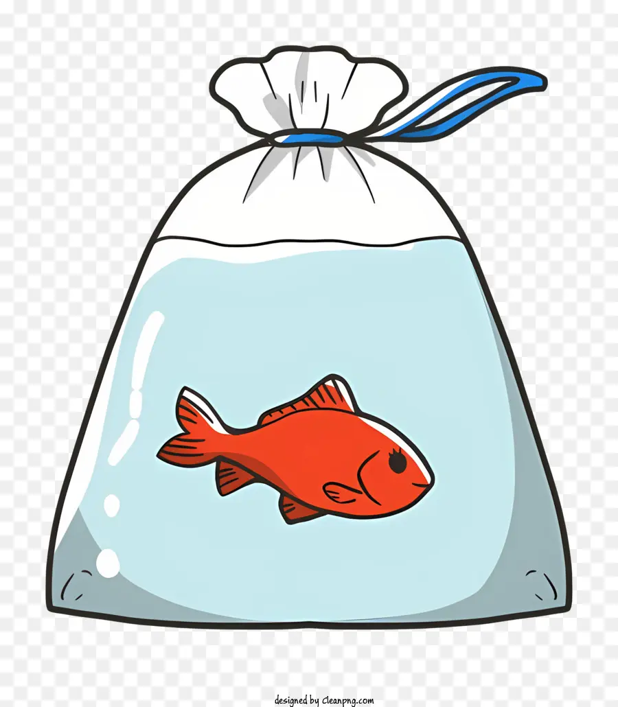 мешок с водой，оранжевый рыбы PNG