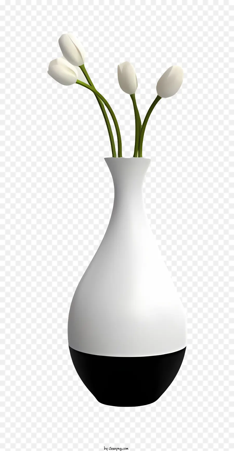 крест，Белая ваза PNG