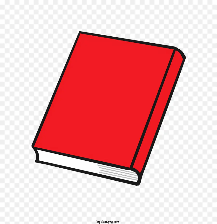 Красная книга，белая крышка PNG