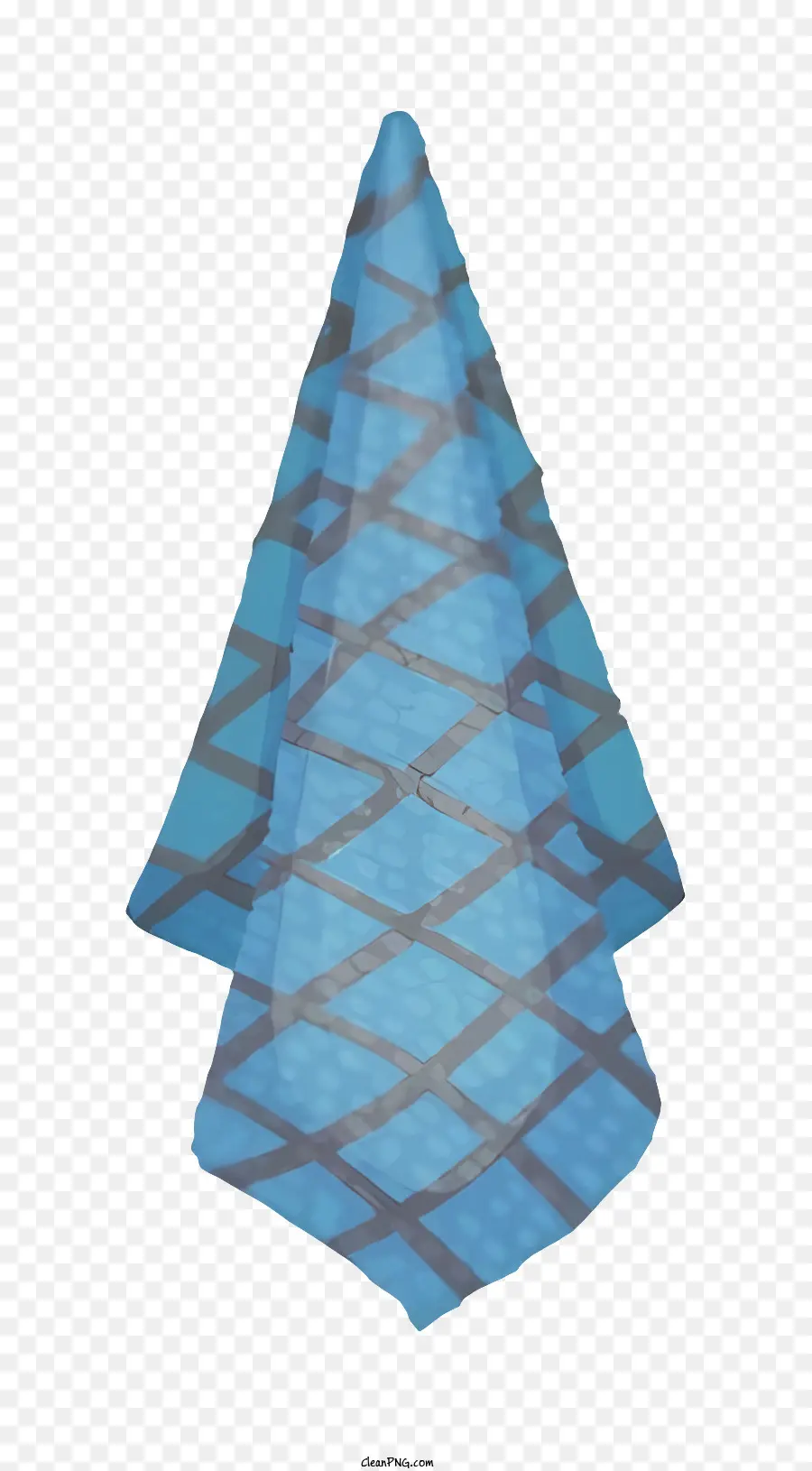 крест，Синий треугольник PNG