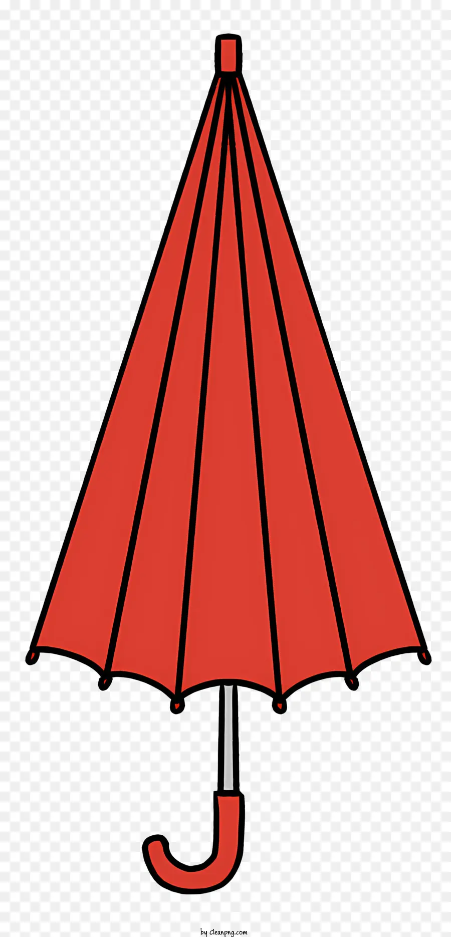 Red Umbrella，черный зонт PNG
