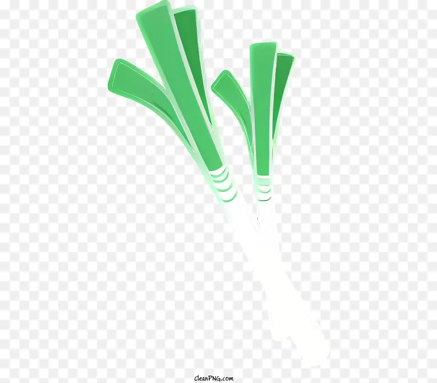 Зеленый Лук，длинный белый лук PNG