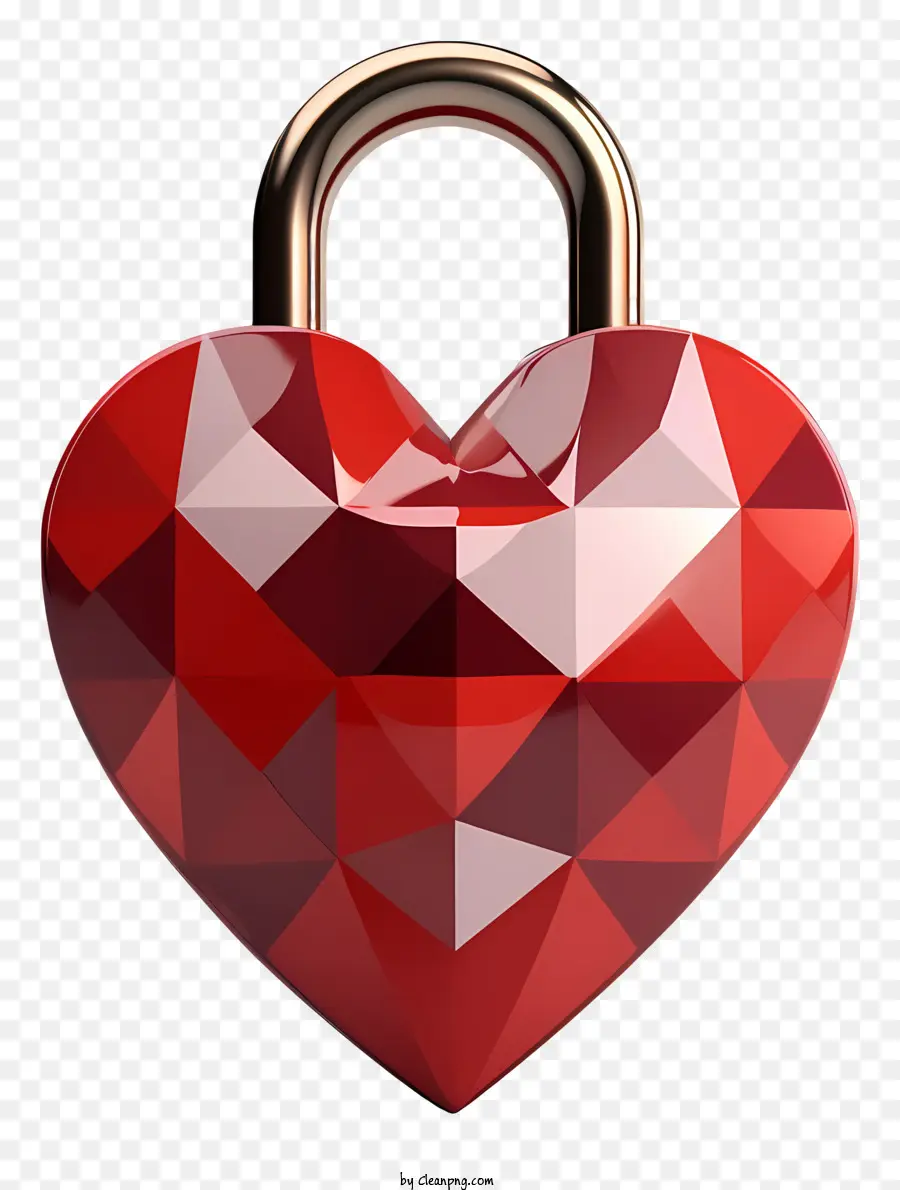 Lock，Сердце в форме замка PNG
