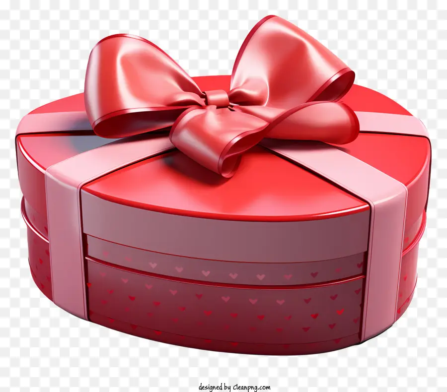подарочная коробка，коробка в форме сердца PNG
