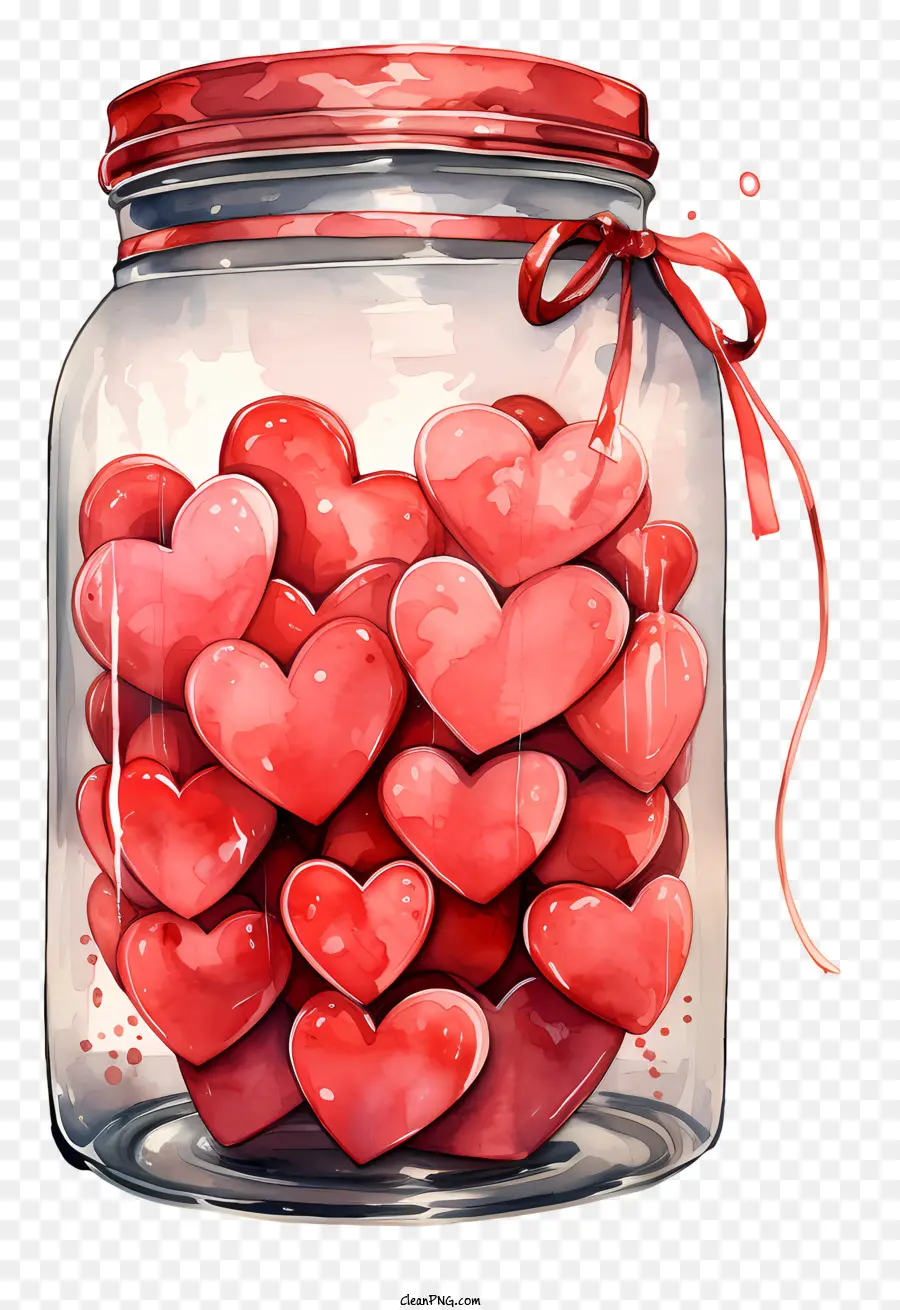 Опарник каменщика，Сердце в форме конфет PNG