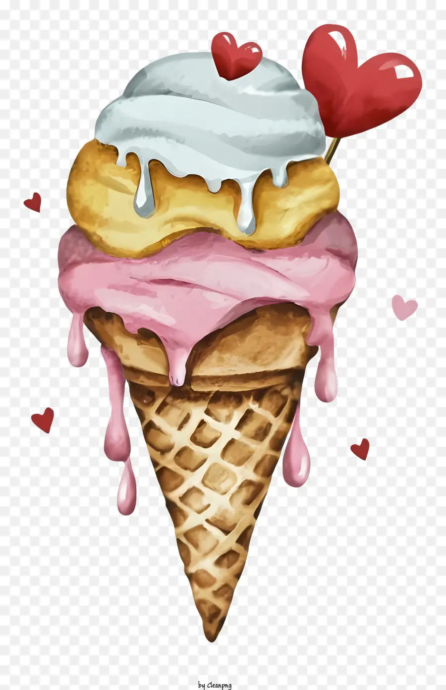 мультфильм，Ice Cream Cone PNG