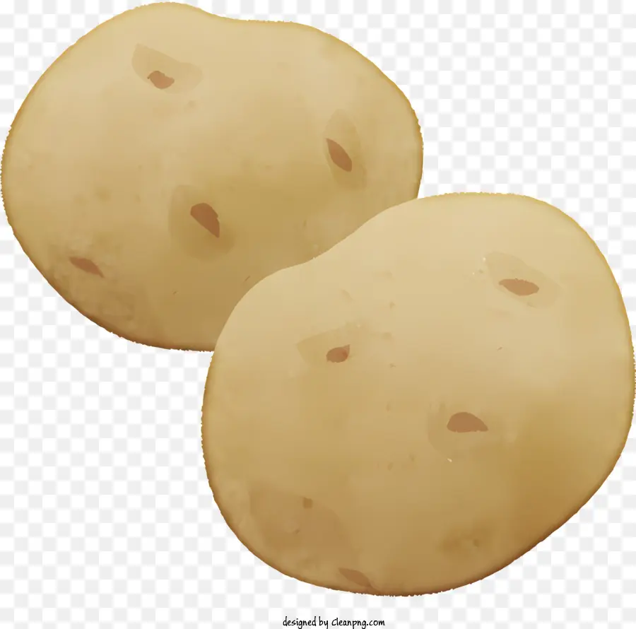 Potatoes，коричневый PNG