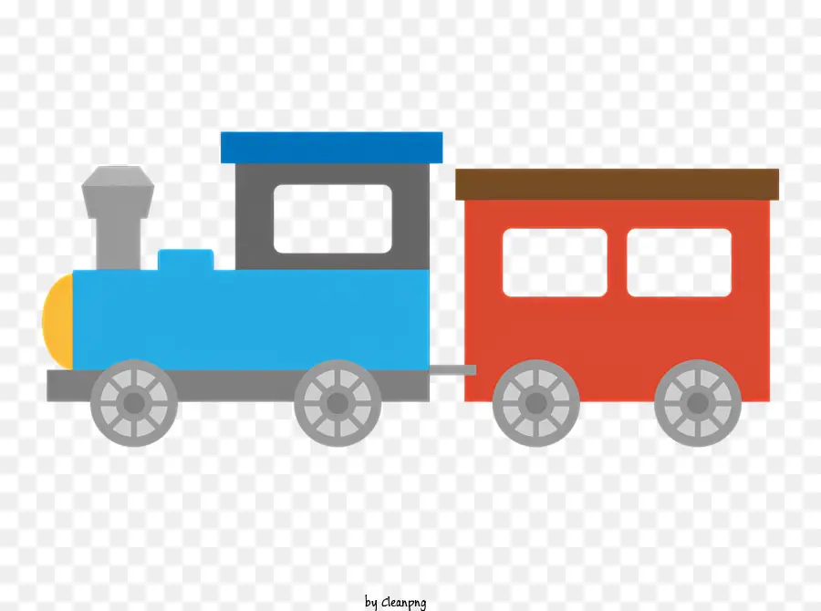 игрушечный поезд，деревянный поезд PNG