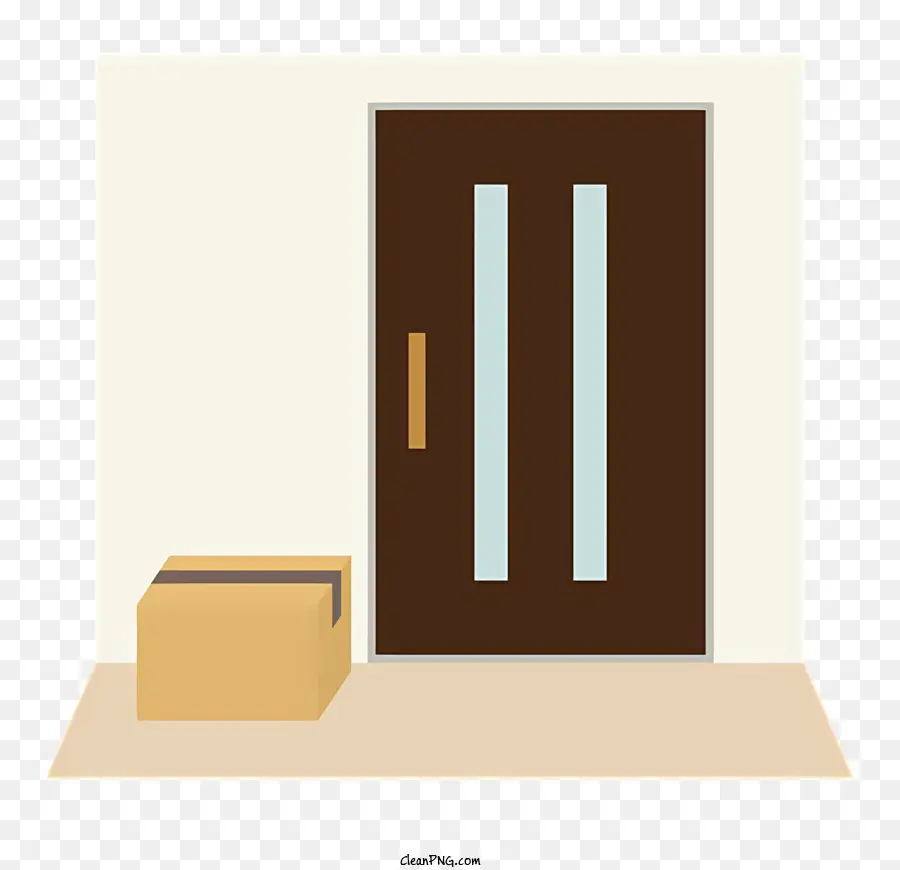 Дверь，картонная коробка PNG