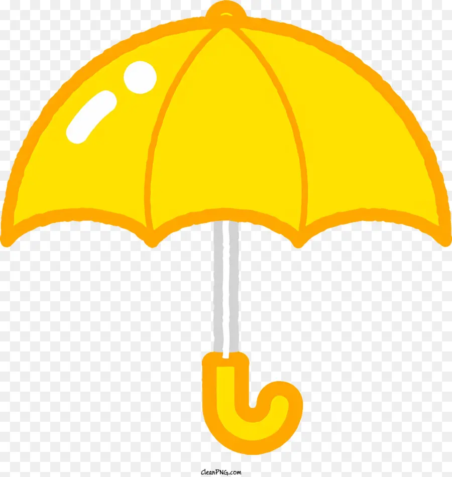 желтый зонтик，домашний зонтик PNG