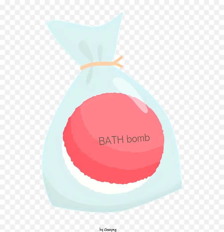 Бомбочка для ванн，Розовая баня PNG