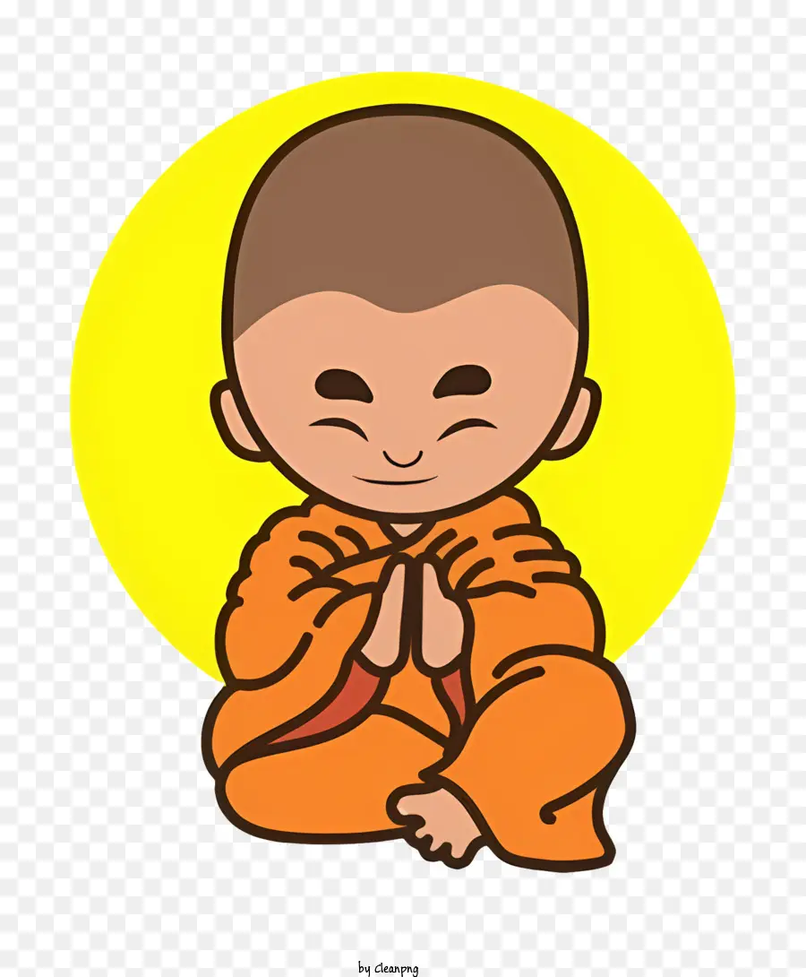 Бодхи День，буддийский монах PNG
