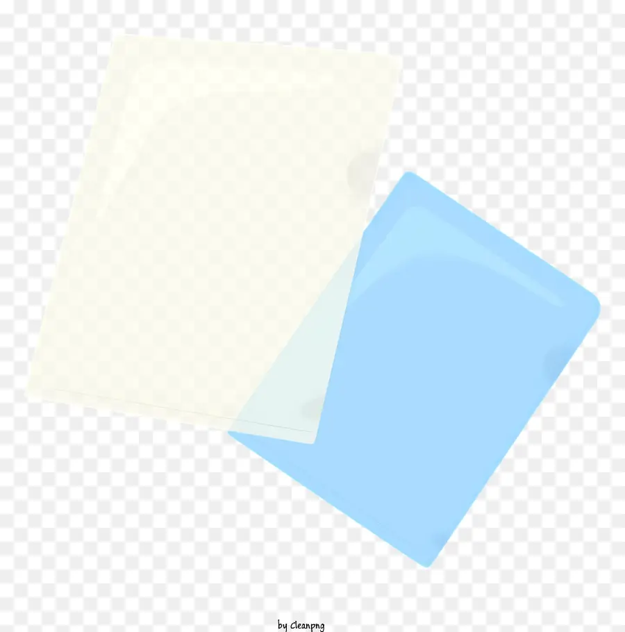 бумажный документ，синий и белый документ PNG