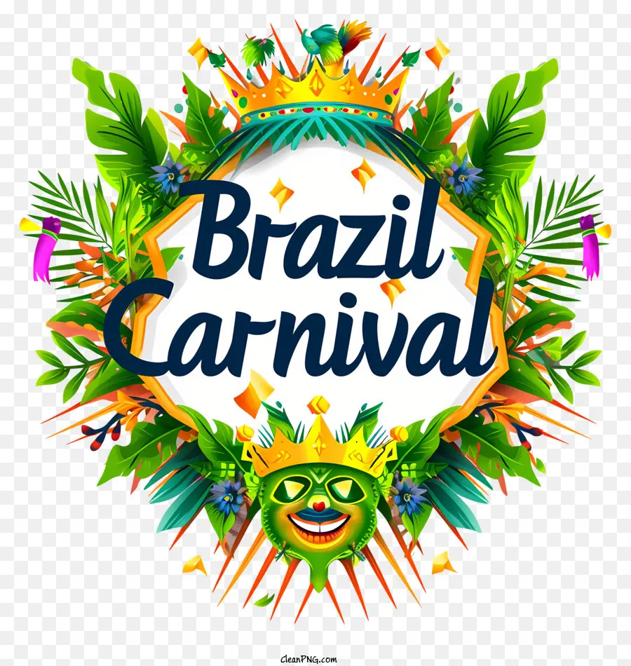 Бразилия карнавал，цветочный венок PNG