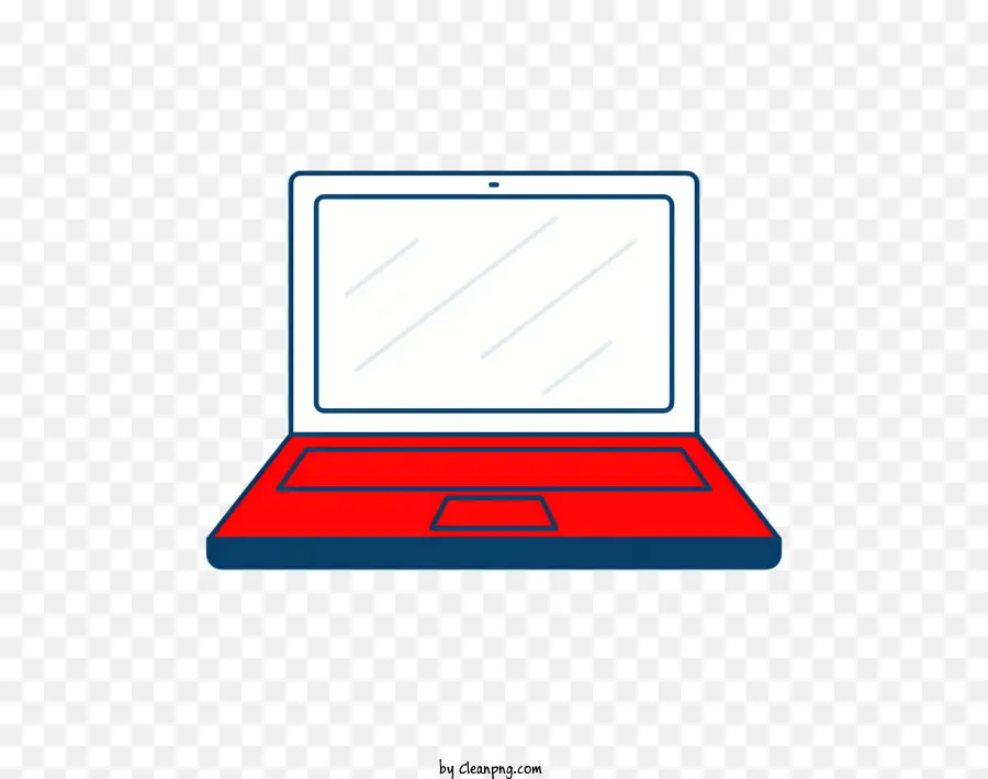 ноутбук，красный и синий ноутбук PNG