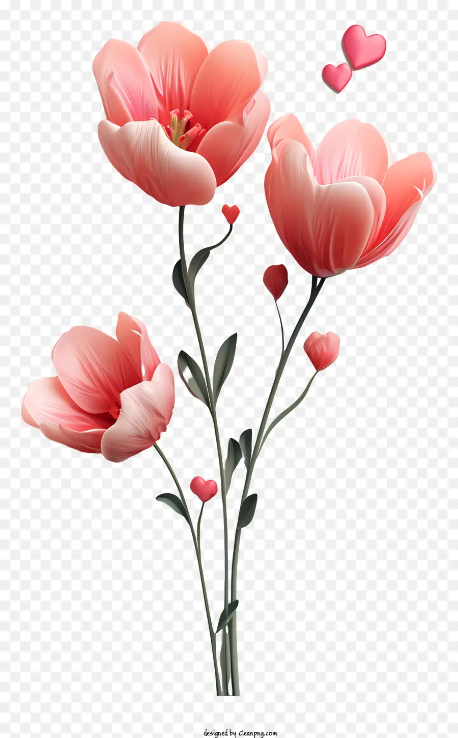 розовый цветок，Розовые цветы PNG