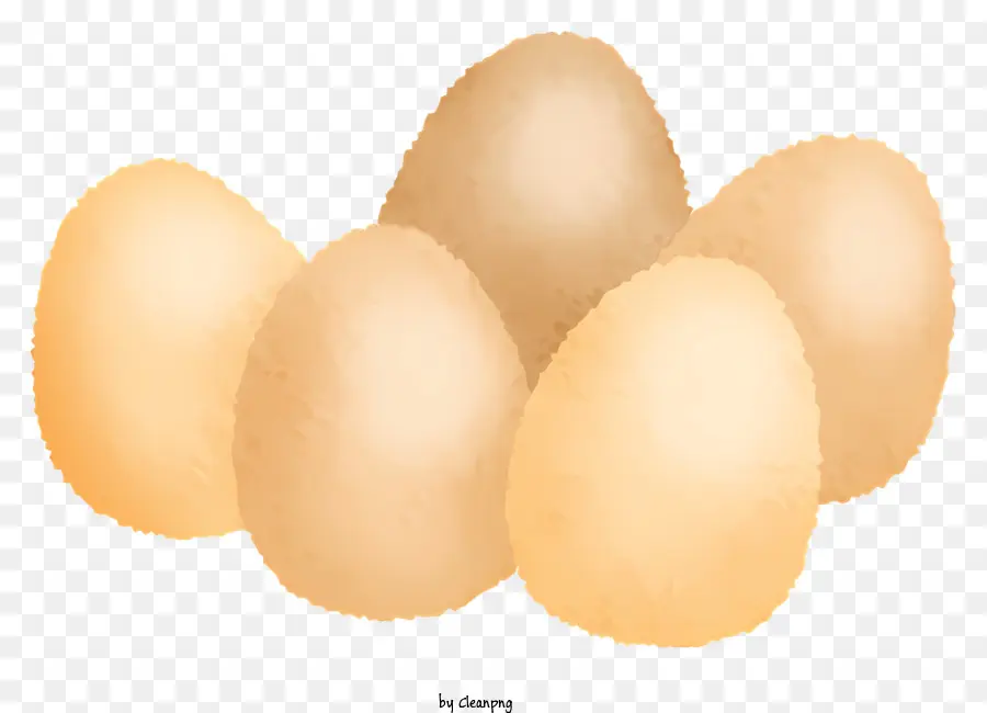 Eggs，коричневые яйца PNG