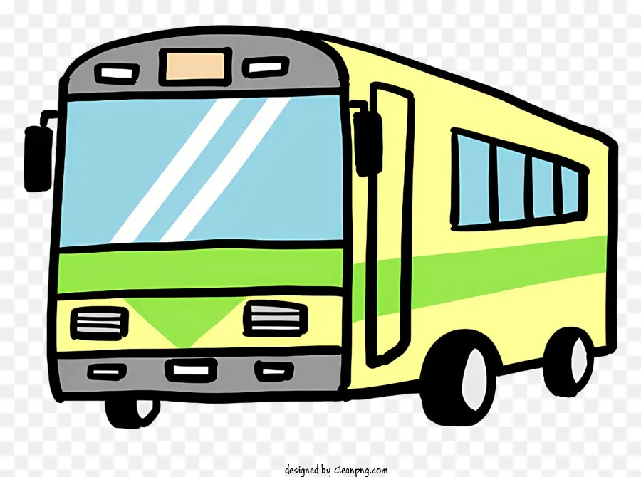 транспорт，Школьный автобус PNG