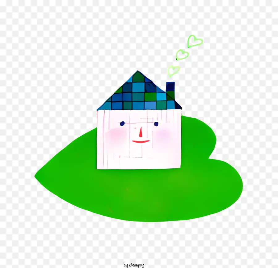 Белый Дом，зеленая крыша PNG